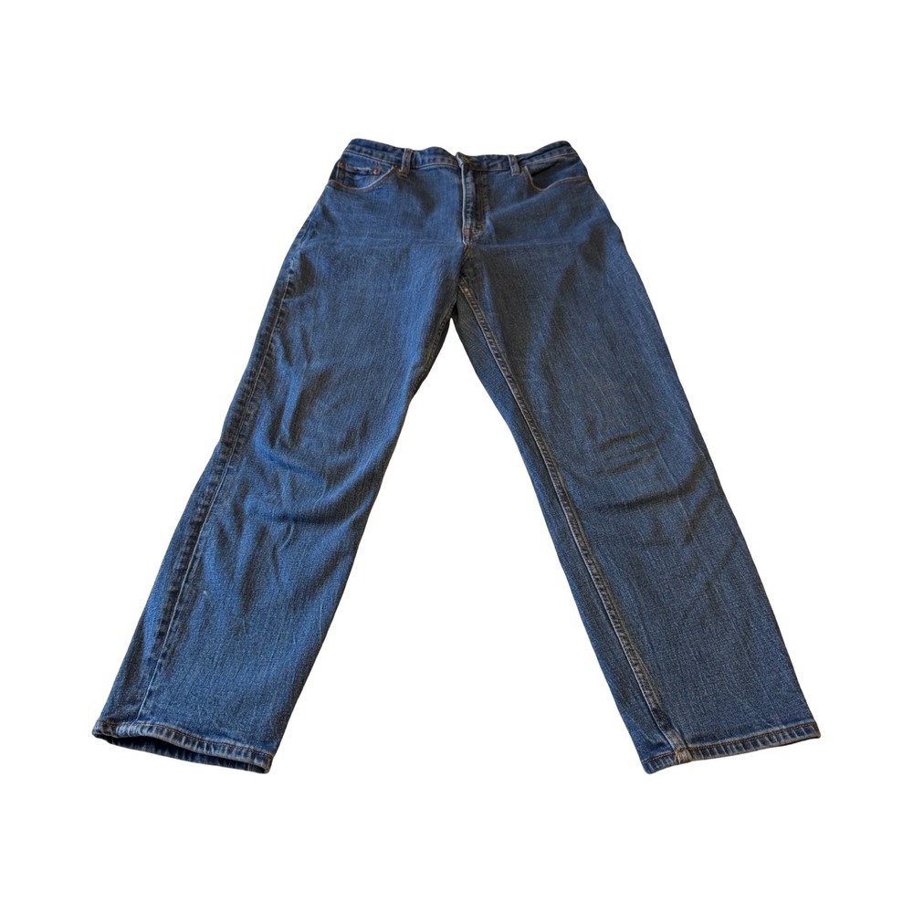 Abercrombie & Fitch Curve Love High Rise Mom‎ Jeans Blue 29/8 Medium Wash Denim